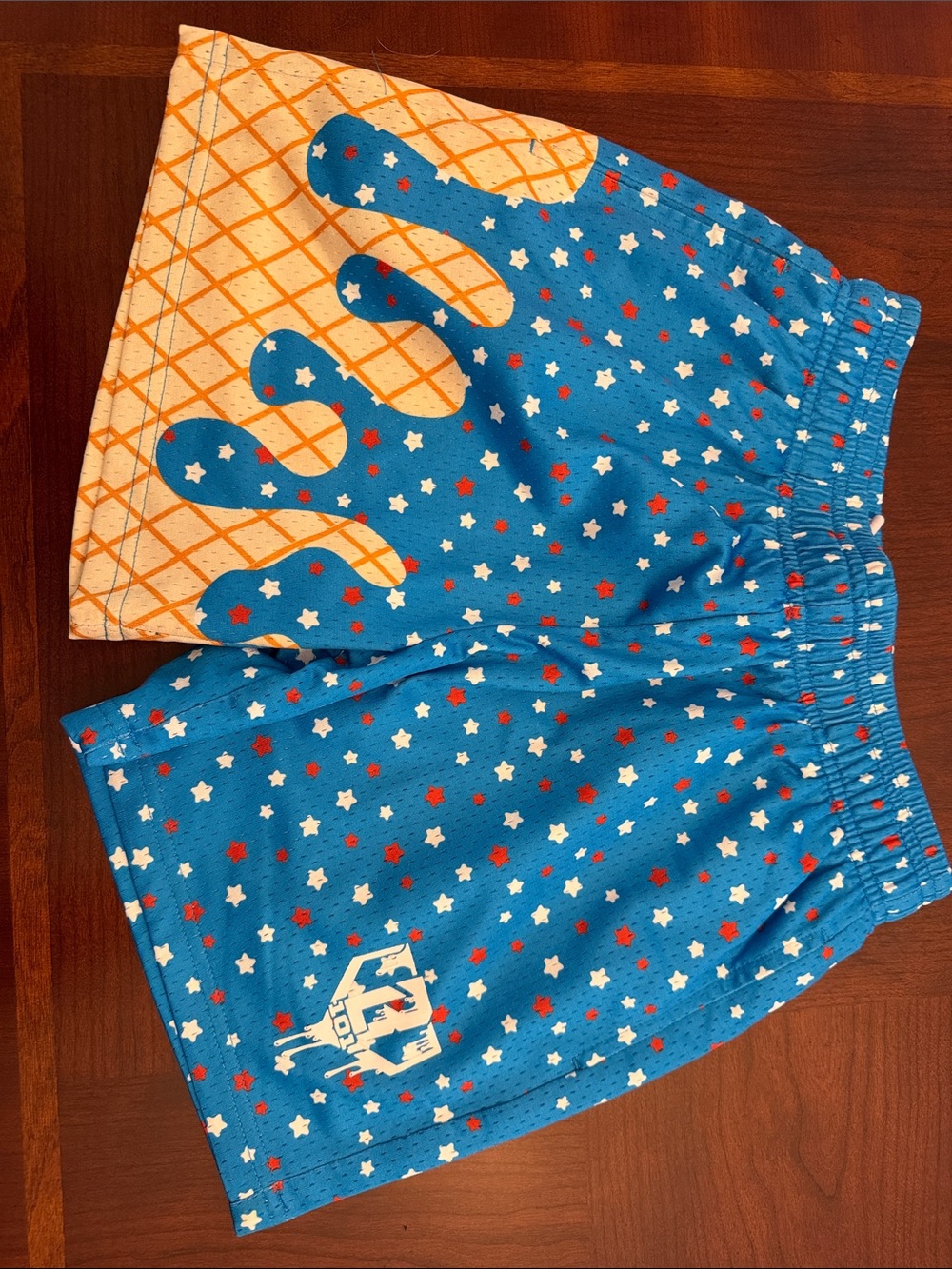 Baseball Lifestyle Blue Ice Cream Short